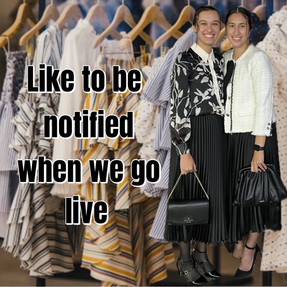 Like to be notified when we go LIVE!